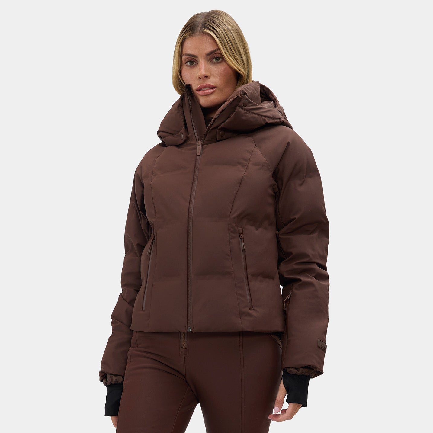 Halfdays W Ski Jacket Spiked Cocoa / XS Georgie Puffer Jacket