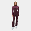 Halfdays W Ski Suit Glazed Cherry / XS Isabel Soft Shell Bib Pant