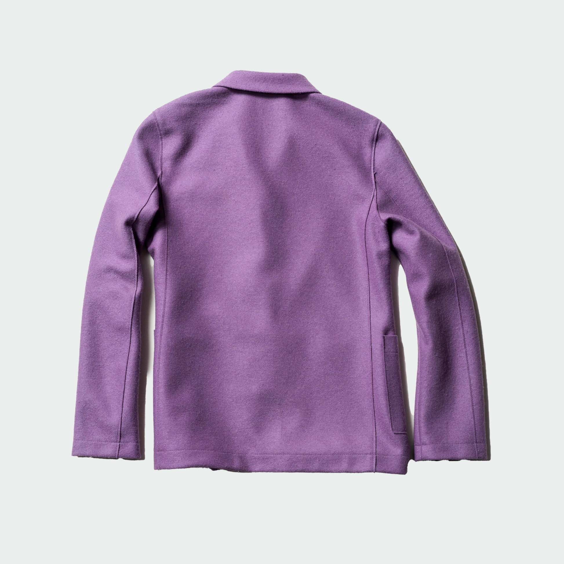 Harris Wharf W Blazer W Stand Up Collar Blazer Lt Wool, Heather