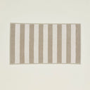Hawkins New York Bath Simple Striped Terry Bath Mat, Ivory/Flax