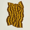 Hawkins New York Bath Simple Striped Terry Hand Towel, Mustard/Bronze