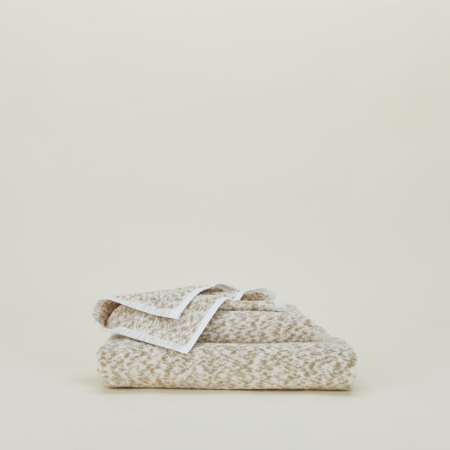 Hawkins New York Bath Space Dye Terry Towel - Washcloth, Flax