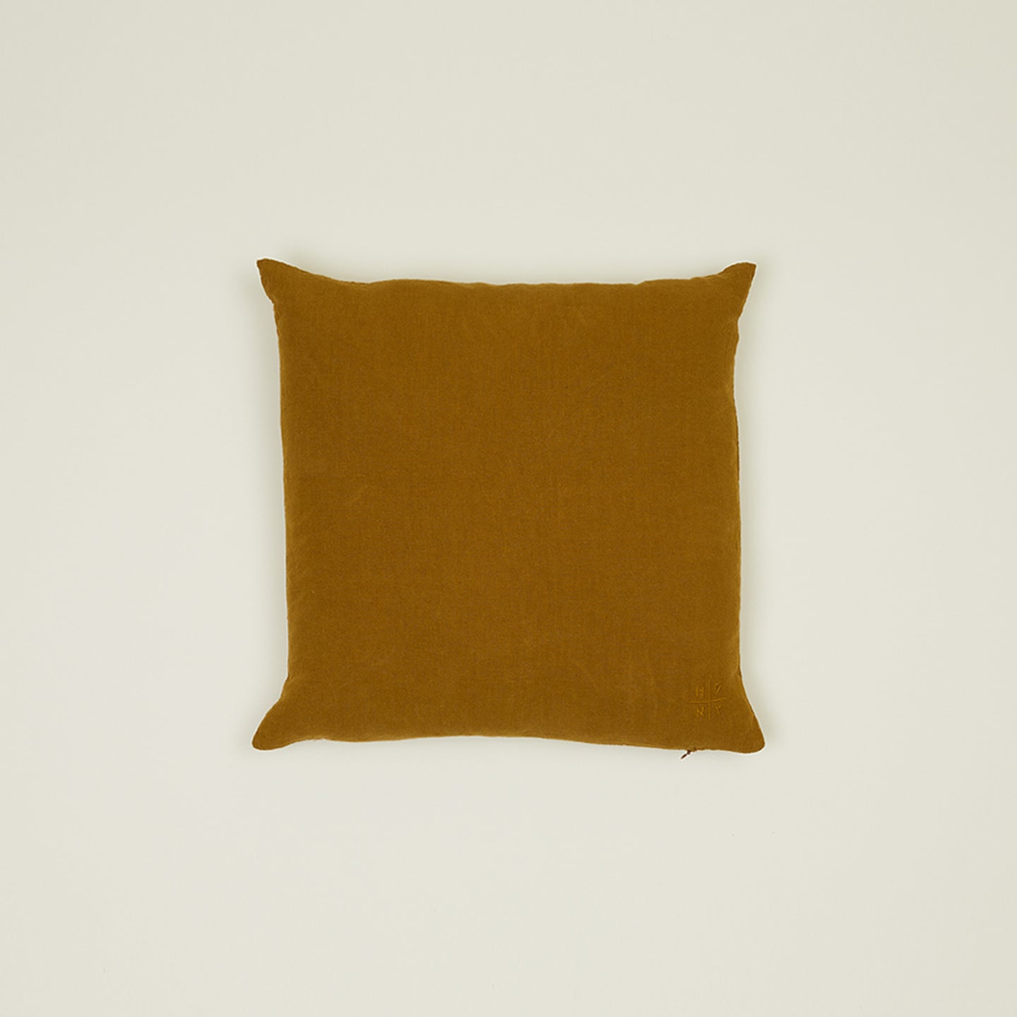 Hawkins New York Bed Simple Linen Pillow - 18x18, Bronze