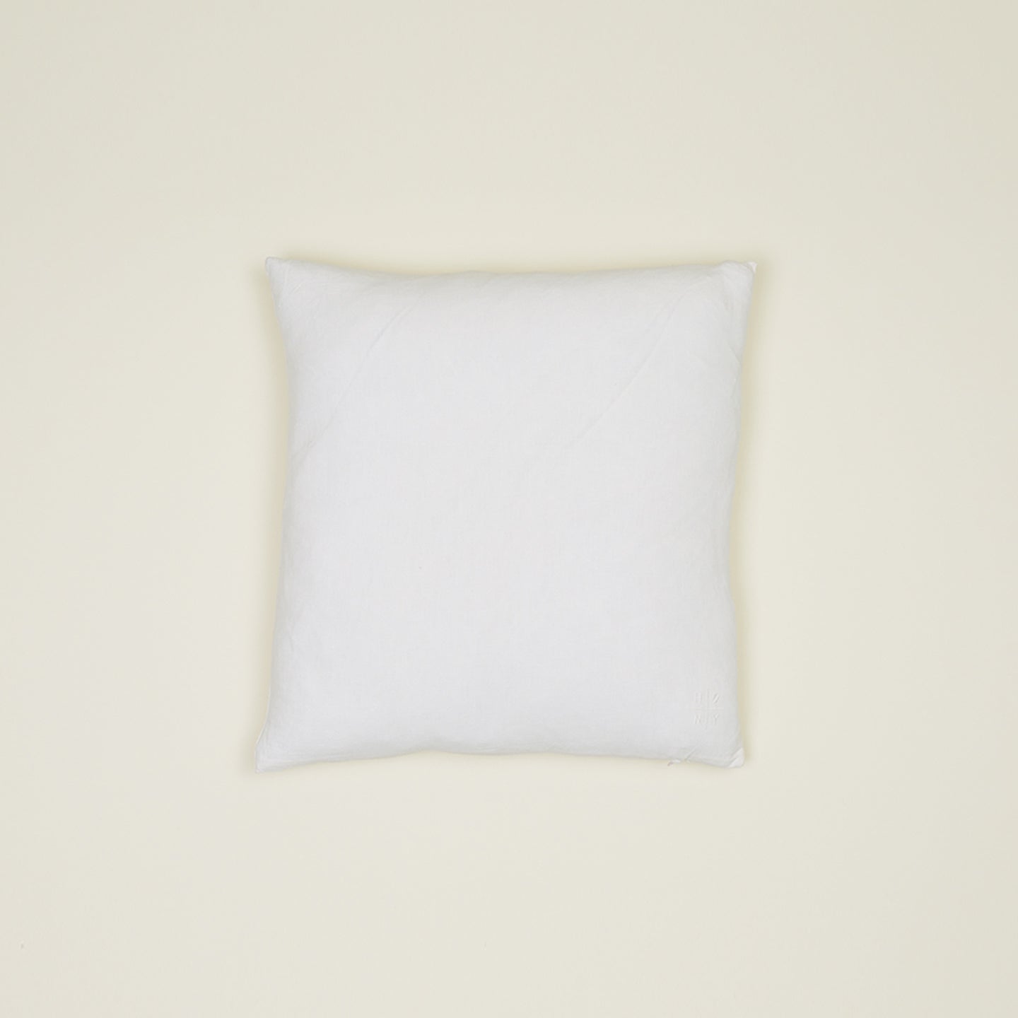Hawkins New York Bed Simple Linen Pillow - 18x18, White