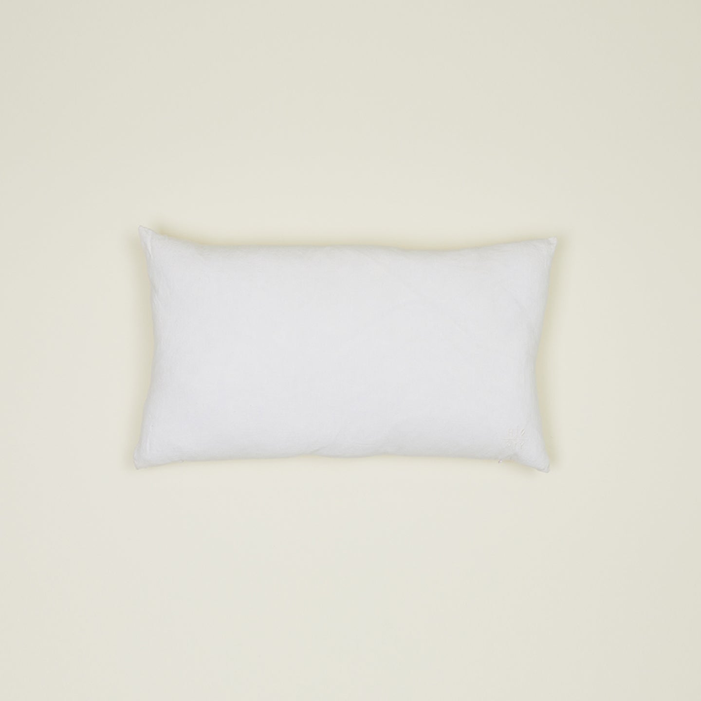Hawkins New York Bed Simple Linen Pillow - 22x12, White