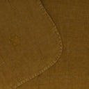 Hawkins New York Bedding Bronze Simple Linen Quilt - King