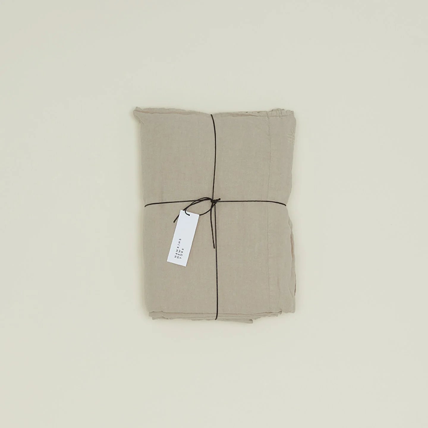 Hawkins New York Bedding Flax Simple Linen Bedding - King Flat Sheet