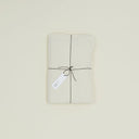 Hawkins New York Bedding Ivory Simple Linen Bedding - King Flat Sheet