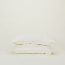 Hawkins New York Bedding Ivory Simple Linen Euro Sham