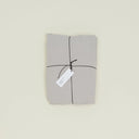 Hawkins New York Bedding Light Grey Simple Linen Bedding - King Flat Sheet