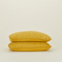 Hawkins New York Bedding Mustard Simple Linen Euro Sham
