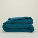 Hawkins New York Bedding Peacock Simple Linen Bedding - Queen Duvet Cover
