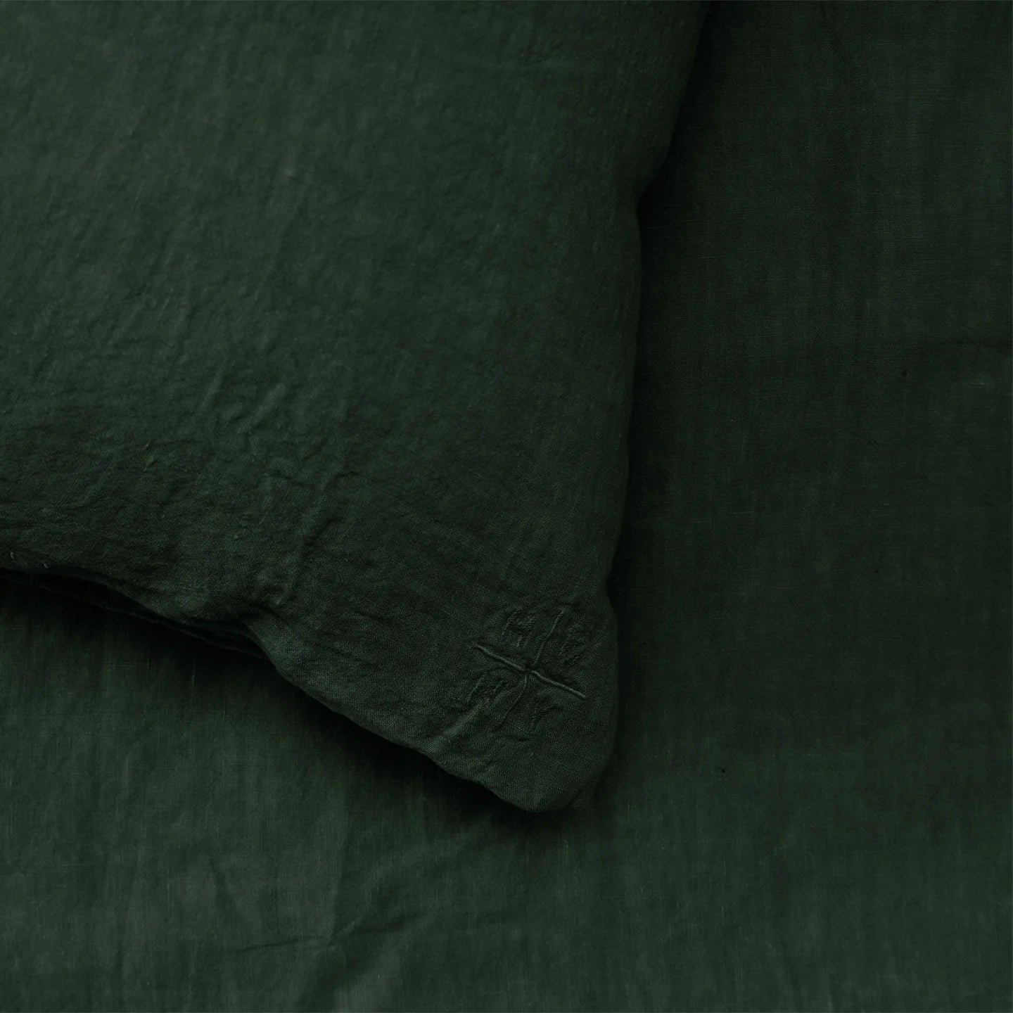 Hawkins New York Bedding Pine Simple Linen Euro Sham