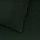 Hawkins New York Bedding Pine Simple Linen Pillowcases - King Pair