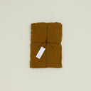 Hawkins New York Bedding Rust Simple Linen Bedding - Queen Flat Sheet