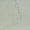 Hawkins New York Bedding Sage Simple Linen Quilt - King