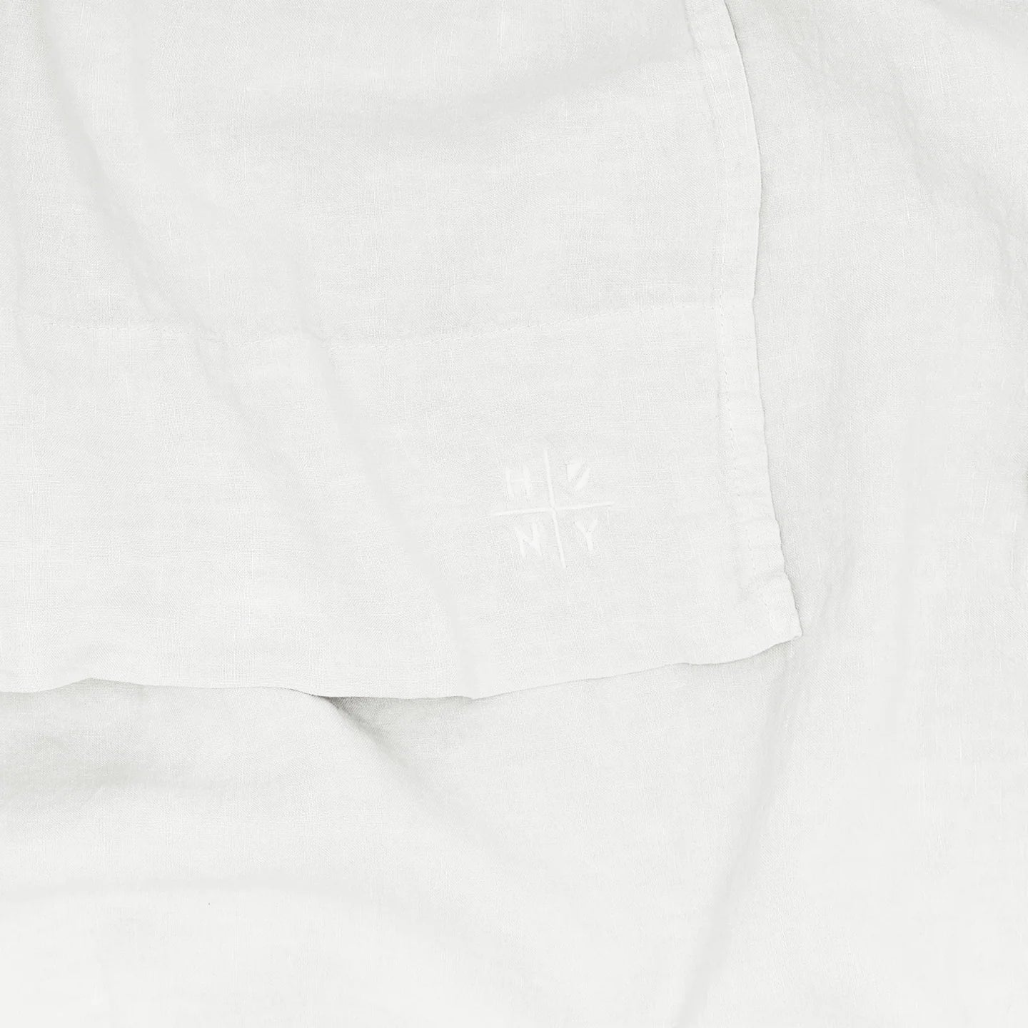 Hawkins New York Bedding Simple Linen Bedding - Queen Flat Sheet