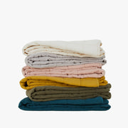 Hawkins New York Bedding Simple Linen Quilt - King