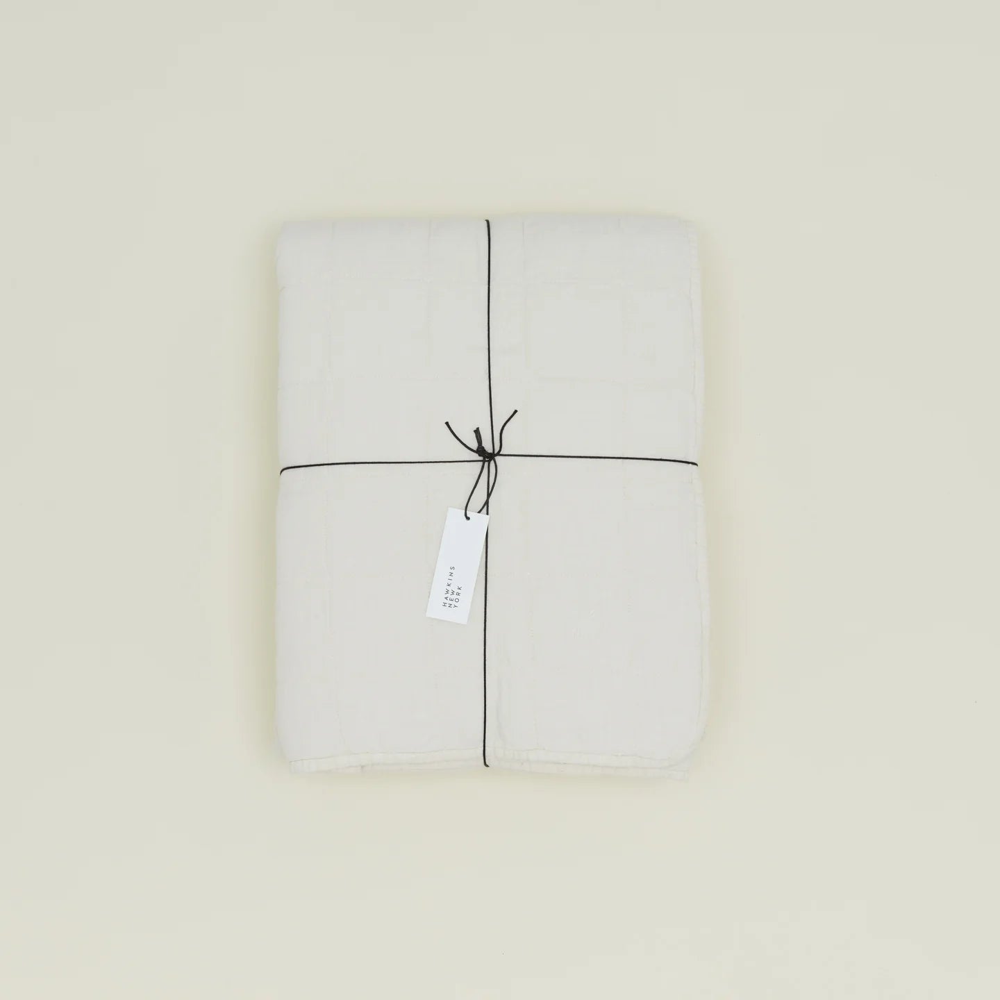 Hawkins New York Bedding Simple Linen Quilt - King