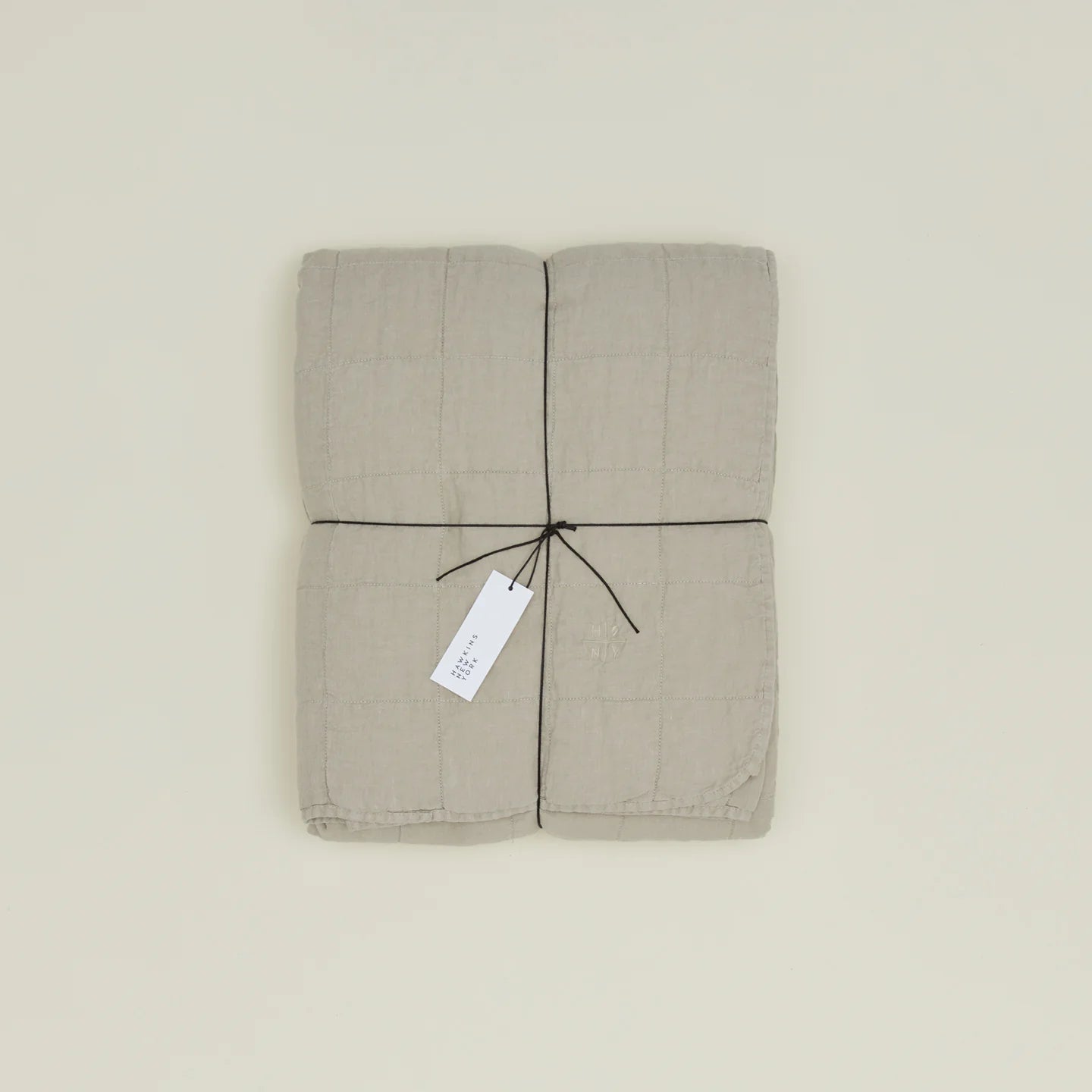 Hawkins New York Bedding Simple Linen Quilt - King