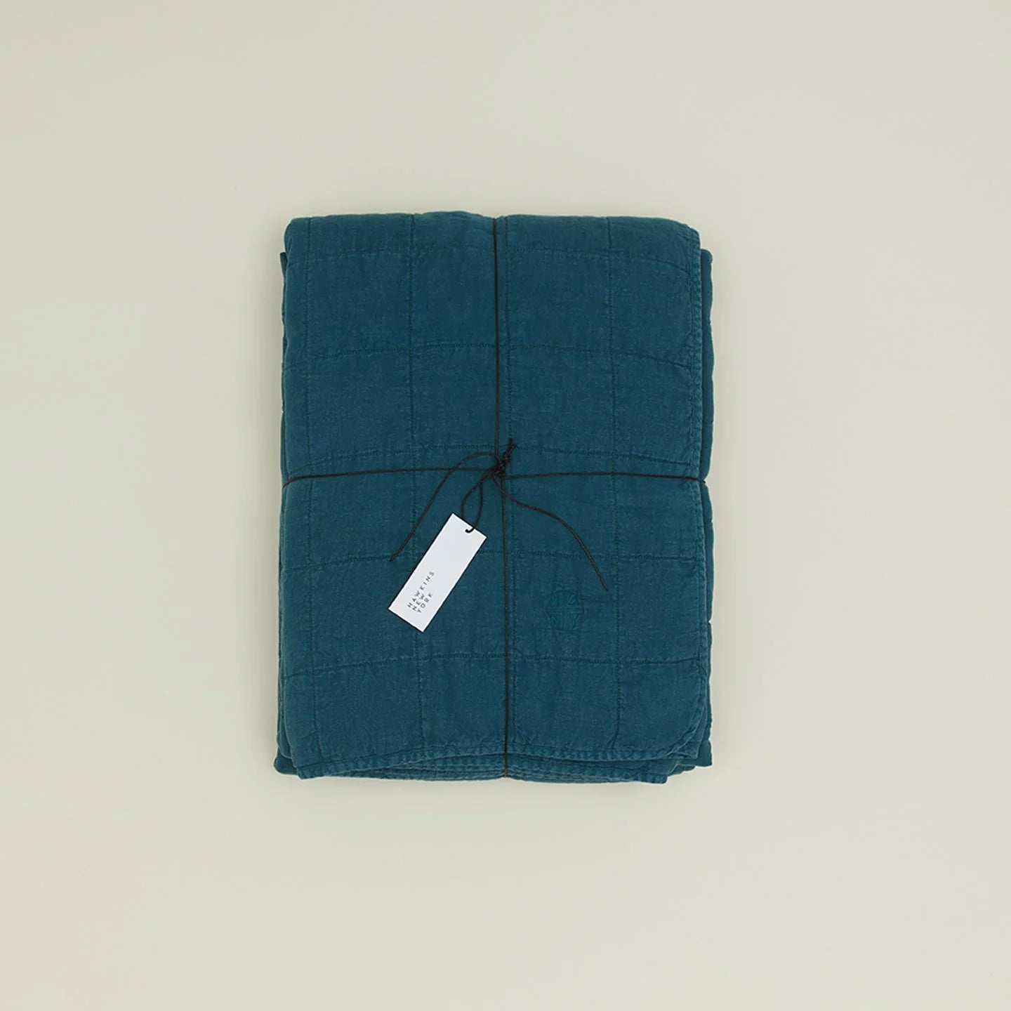 Hawkins New York Bedding Simple Linen Quilt - King