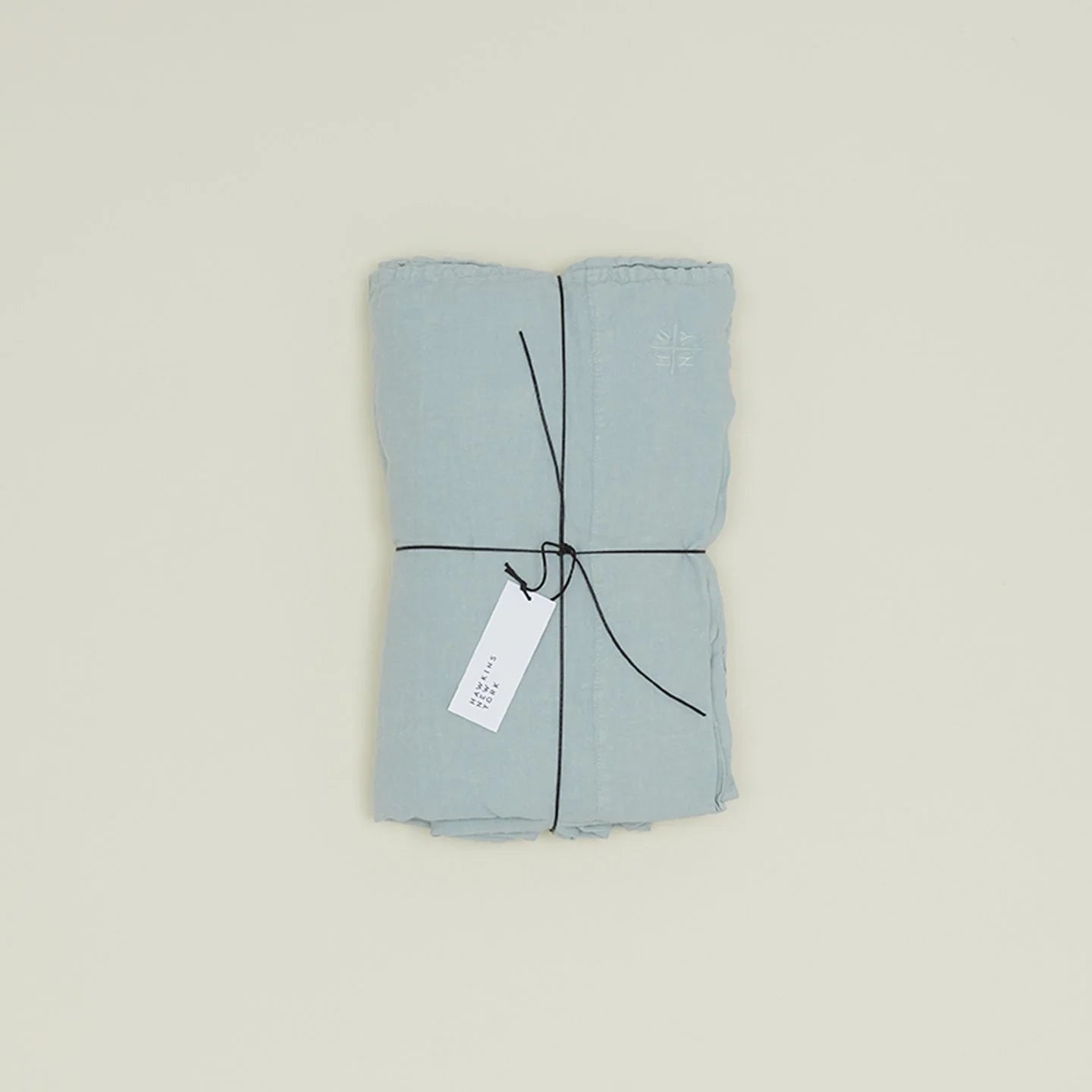 Hawkins New York Bedding Sky Simple Linen Bedding - Queen Flat Sheet