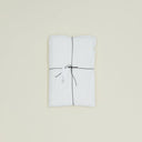 Hawkins New York Bedding White Simple Linen Bedding - King Flat Sheet