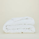 Hawkins New York Bedding White Simple Linen Bedding - Queen Duvet Cover
