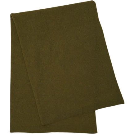 Hawkins New York Blankets Simple Oversized Knit Throw, Olive