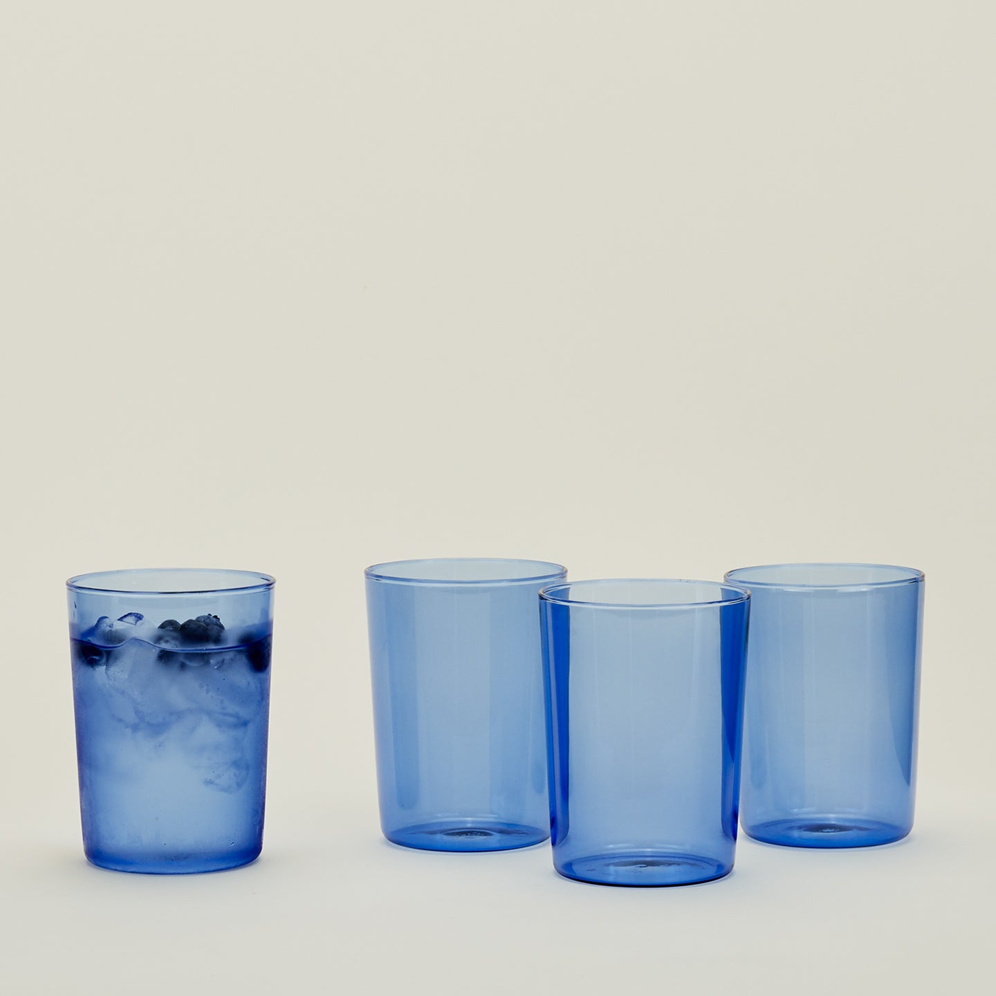 Hawkins New York Kitchen Blue Essential Glassware (Set of 4) Large