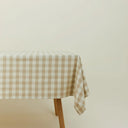 Hawkins New York Kitchen Ivory/Flax / O/S Essential Gingham Tablecloth, Ivory/Flax