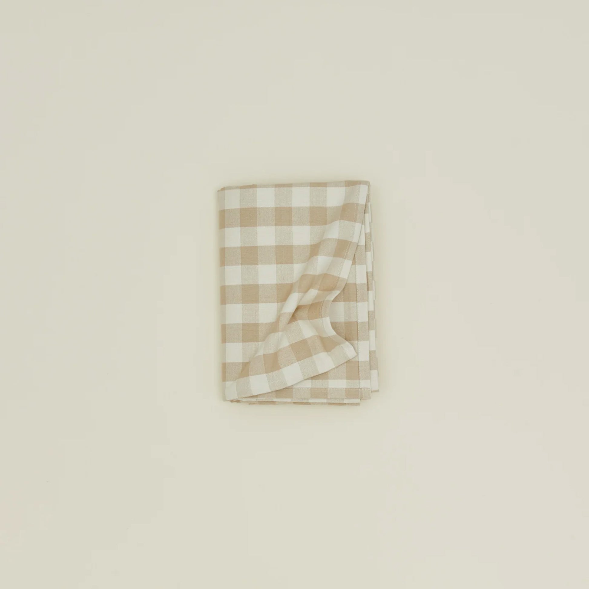 Hawkins New York Kitchen Ivory/Flax / O/S Essential Gingham Tablecloth, Ivory/Flax