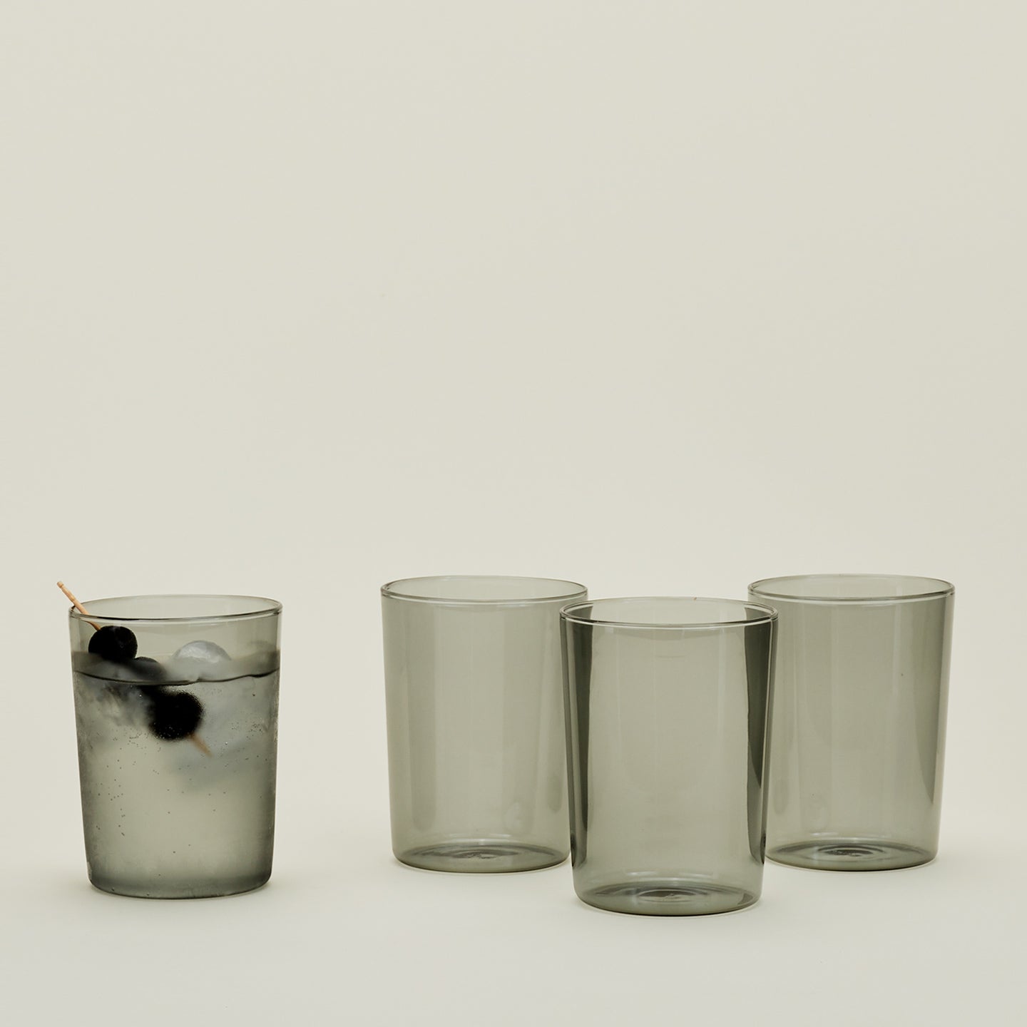 Hawkins New York Kitchen Smoke Essential Glassware (Set of 4) Large