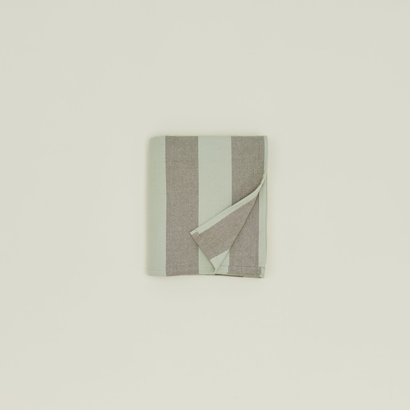 Hawkins New York PANTRY - Home Essential Striped Tablecloth, Olive/Sage