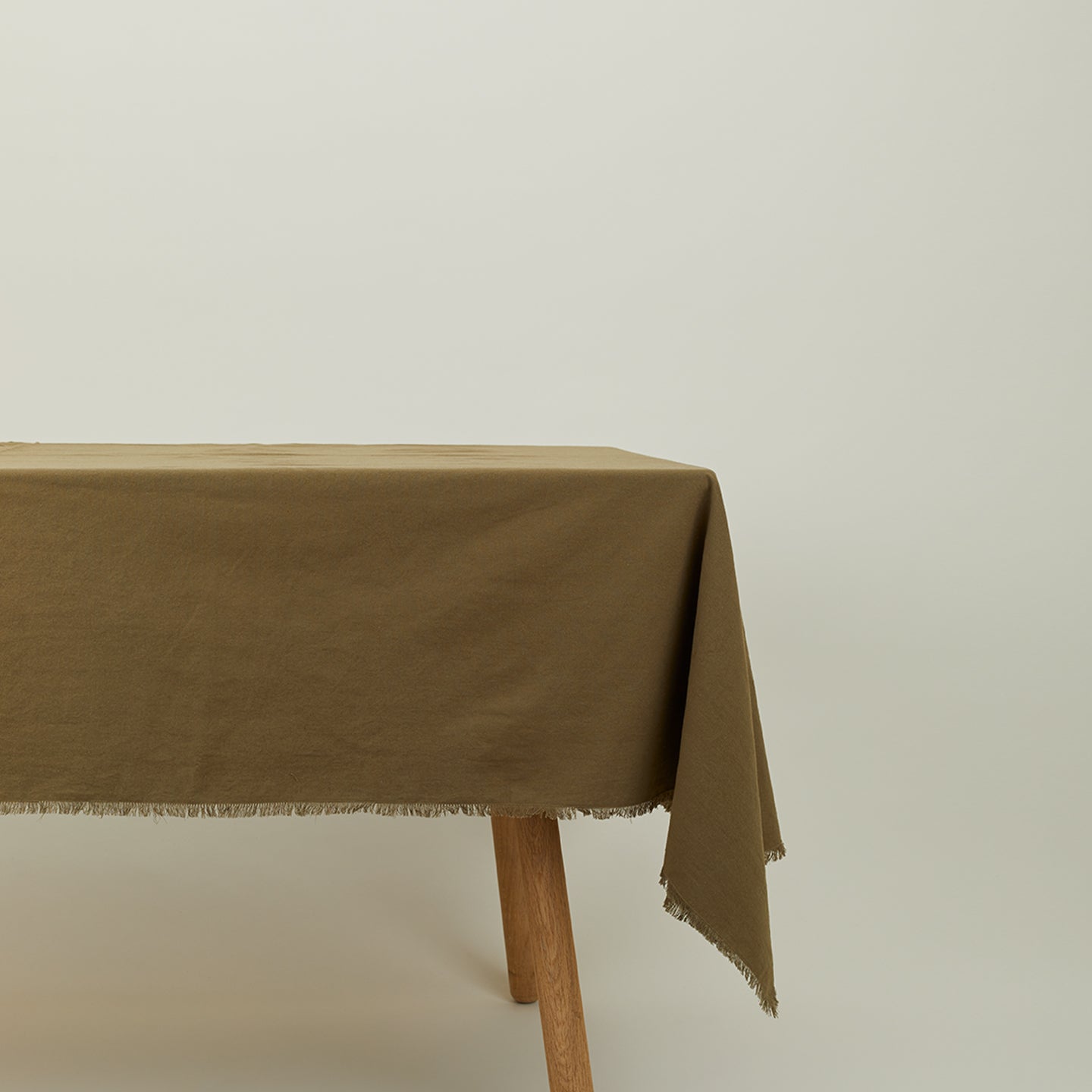 Hawkins New York PANTRY - Kitchen Essential Cotton Tablecloth, Olive