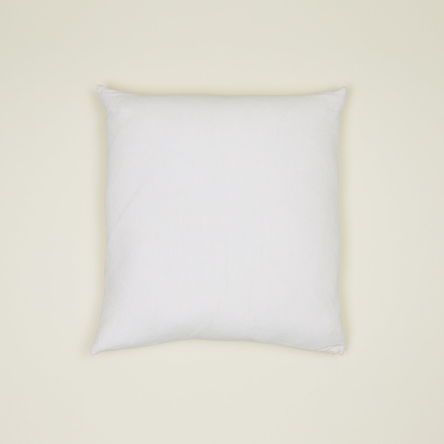 Hawkins New York Pillow Simple Linen Pillow 22x22, White