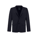 Herno M Blazer M Laminar Matte Finish Blazer, Navy