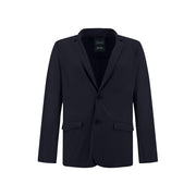 Herno M Blazer M Laminar Matte Finish Blazer, Navy