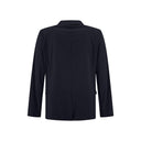Herno M Blazer M Laminar Matte Finish Blazer, Navy