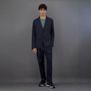 Herno M Blazer M Laminar Matte Finish Blazer, Navy