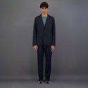 Herno M Blazer M Laminar Matte Finish Blazer, Navy