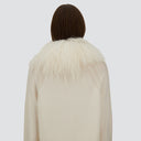 Herno Scarf Mongolian Collar - Bianco
