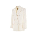 Herno W Blazer W Light Linen DB Blazer, Bianco