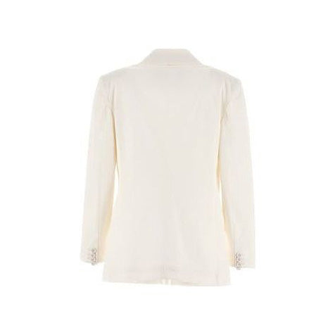 Herno W Blazer W Light Linen DB Blazer, Bianco