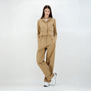 Herno W Blazer W Scuba Short Jacket Patch Pockets, Camel