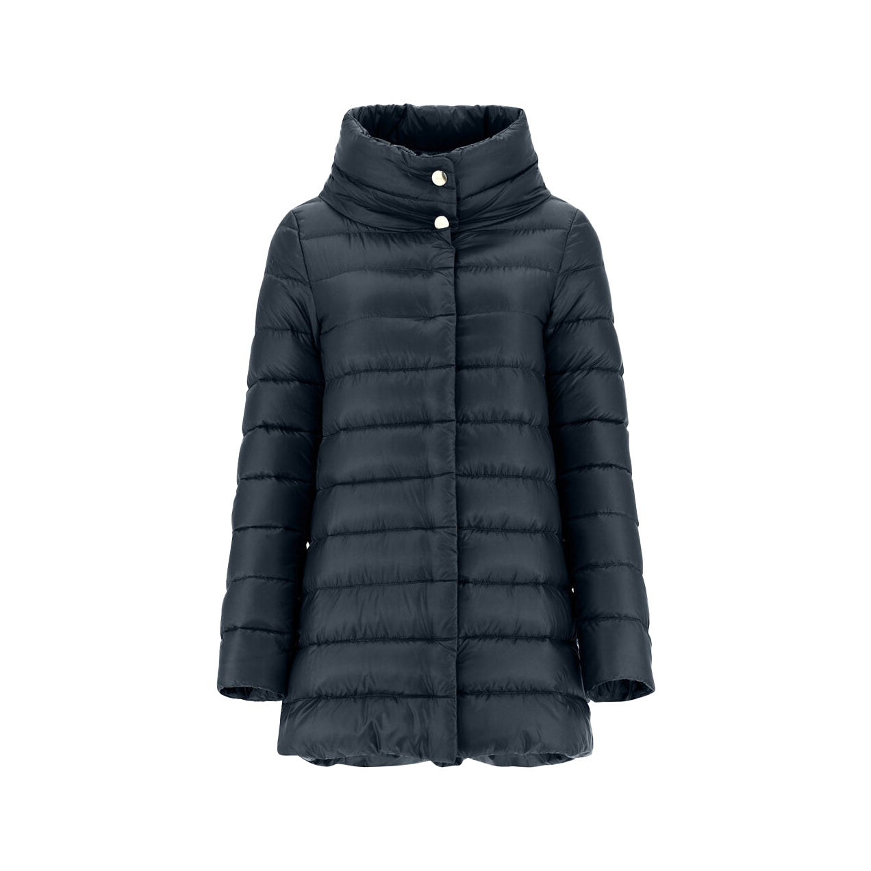 Herno W Coat Piumino Cappa Media Iconico Amelia, Navy