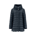 Herno W Coat Piumino Cappa Media Iconico Amelia, Navy