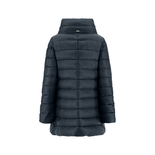 Herno W Coat Piumino Cappa Media Iconico Amelia, Navy