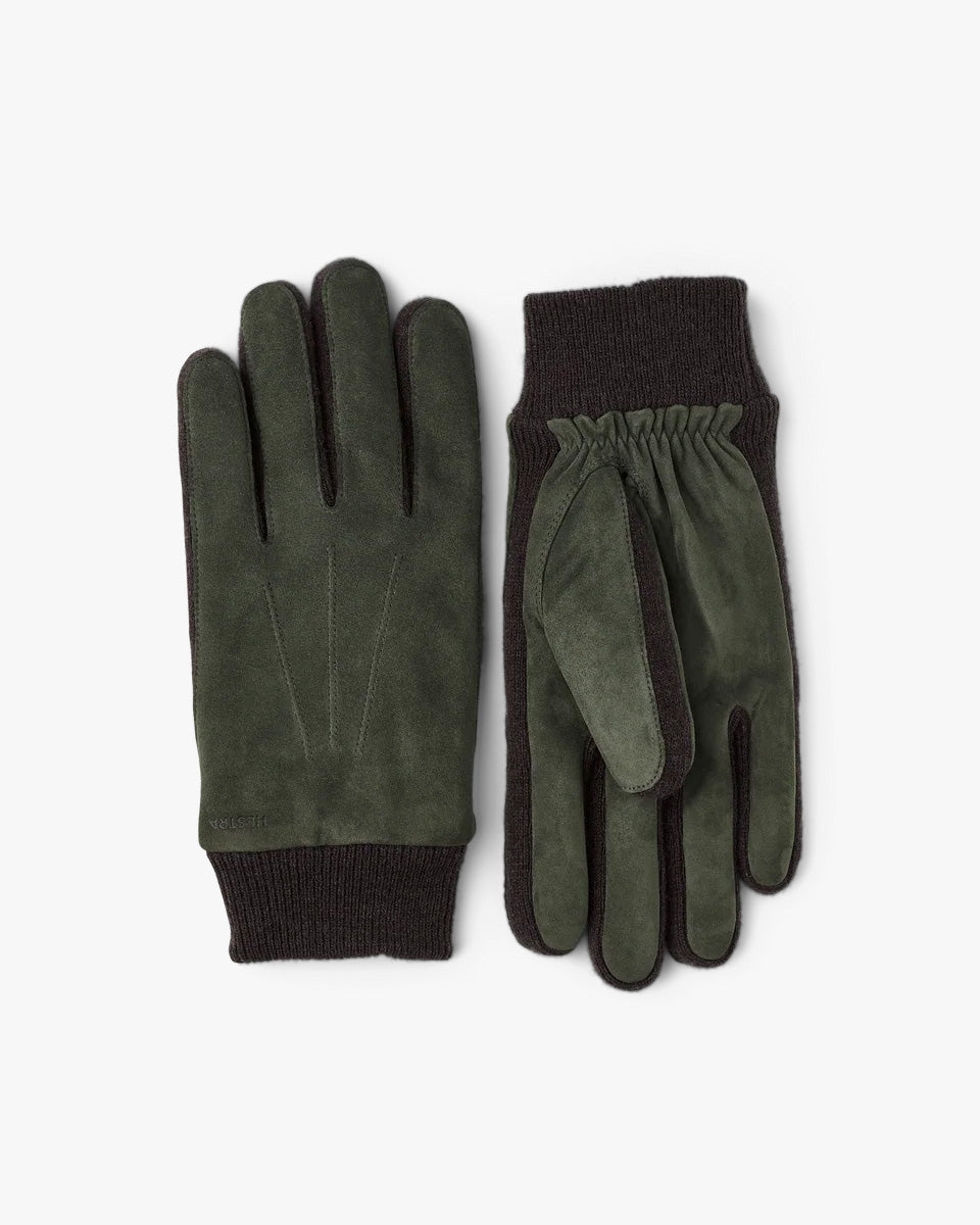 Hestra Gloves Geoffrey - Dark Olive