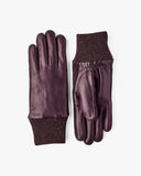 Hestra W Gloves Jeanne - Dark Plum